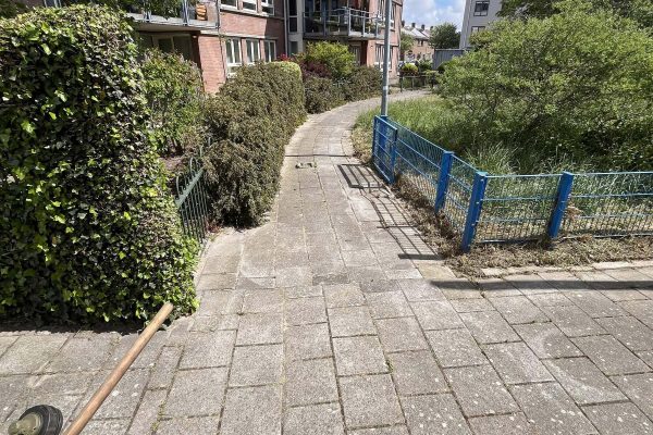 Onderhoud van buitenruimte bij kinderdagverblijf
